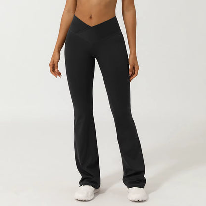 Bell Bottomed Sport Fitness Leggings