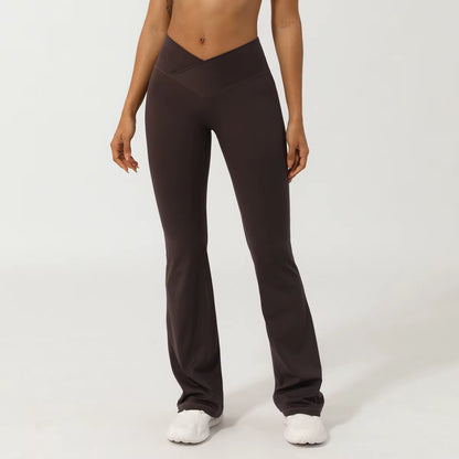 Bell Bottomed Sport Fitness Leggings