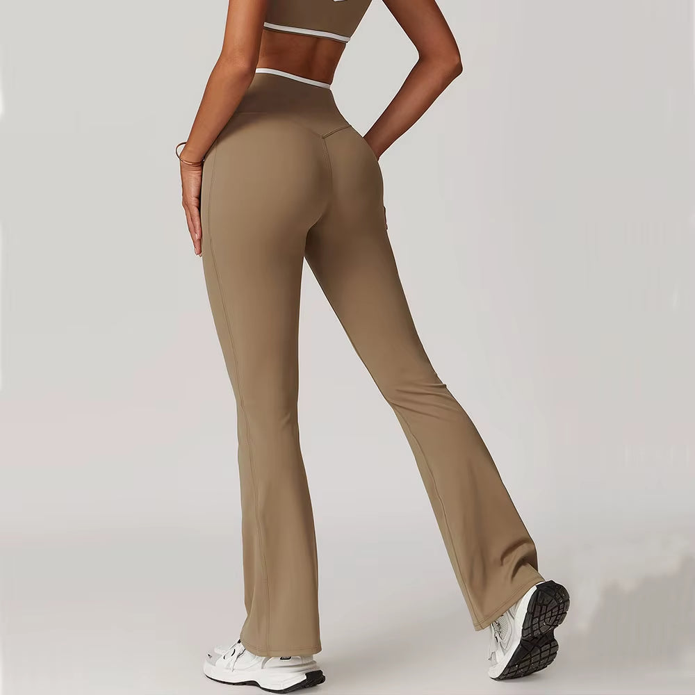 Bell-Bottoms Hip Lifting Leggings